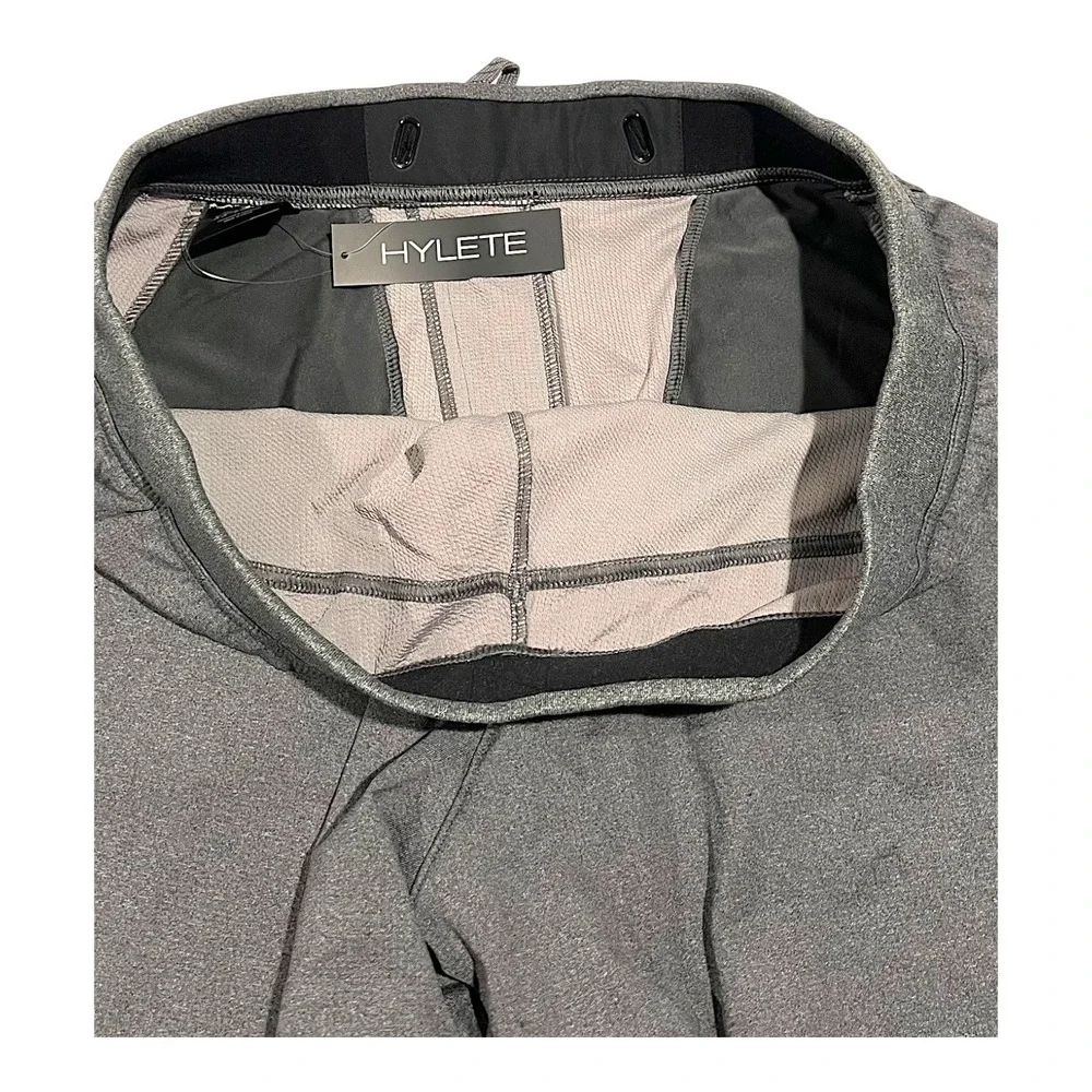 NWT Hylete Flexion II Men's XXL Heather‎ Gray Athletic Training Shorts